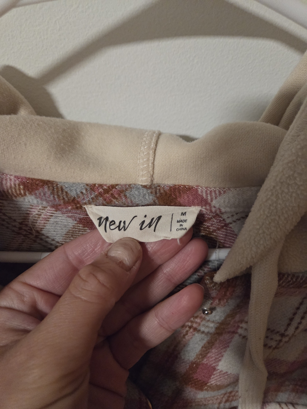 New In - Hooded Flannel - Picture 3 of 5